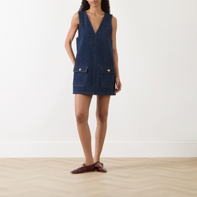 The Pinafore Denim Dress