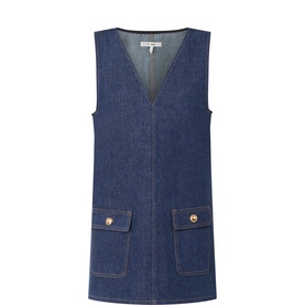 The Pinafore Denim Dress