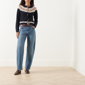 Fairisle Cashmere Cardigan