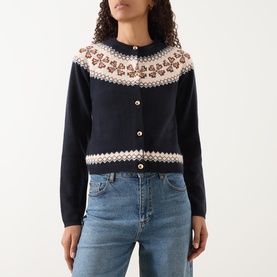 Fairisle Cashmere Cardigan