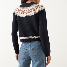 Fairisle Cashmere Cardigan