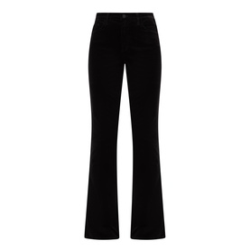 Stevie High-Rise Velvet Straight Leg Jeans