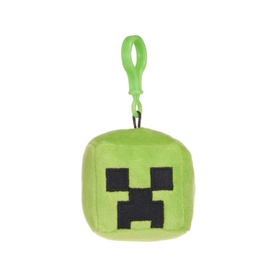 Minecraft Head Plush Bag Clip 6cm