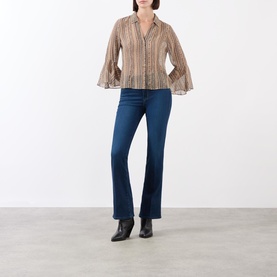 Jasmeet Tapestry Stripe Blouse
