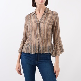 Jasmeet Tapestry Stripe Blouse