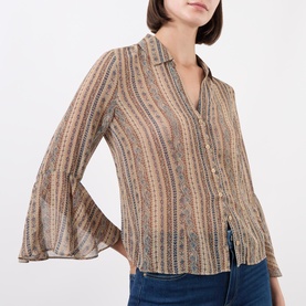 Jasmeet Tapestry Stripe Blouse