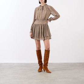 Nantes Tapestry Stripe Mini Dress