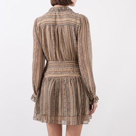 Nantes Tapestry Stripe Mini Dress