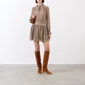 Nantes Tapestry Stripe Mini Dress