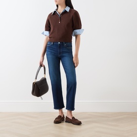 Mason Ankle Straight-Leg Jeans