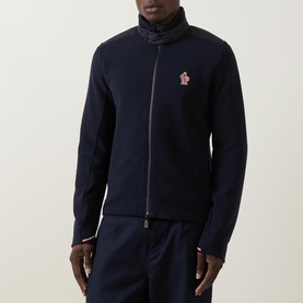 Felt Logo Zip Sweatshirt