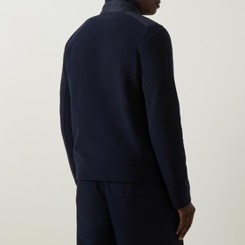 Felt Logo Zip Sweatshirt