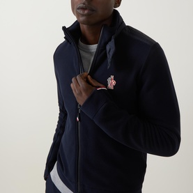 Felt Logo Zip Sweatshirt