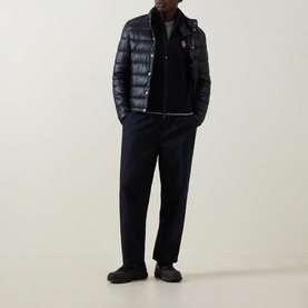 Felt Logo Zip Sweatshirt