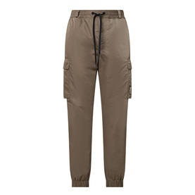 Logo Drawstring Cargo Trousers