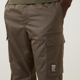 Logo Drawstring Cargo Trousers