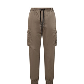 Logo Drawstring Cargo Trousers
