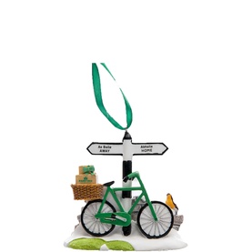 Vintage Irish Road Sign Christmas Tree Decoration