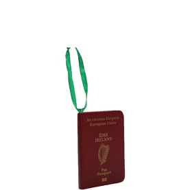 The Irish Passport Christmas Tree Decoration