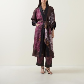 Valentine Gicl&eacute;e Silk Kimono