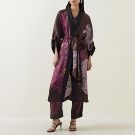 Valentine Gicl&eacute;e Silk Kimono