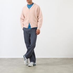 Embroidered Logo Knit Cardigan