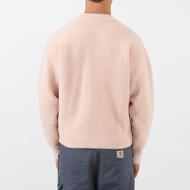 Embroidered Logo Knit Cardigan