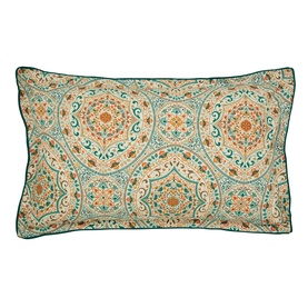 Addison Duvet Set Gold/Teal