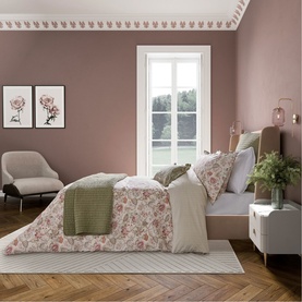 Nora Duvet Set Green/Tuberose
