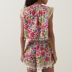Banana Floral Kaftan