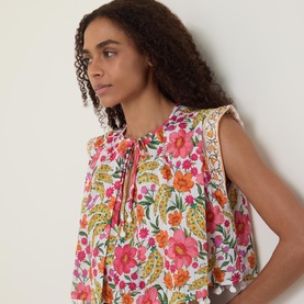 Banana Floral Kaftan