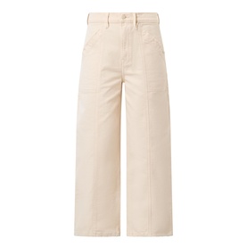 Cropped Barrel Leg Jeans