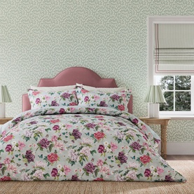 Summer Peony Duvet Set Vineyard Rose