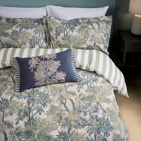 Tapestry Tree Duvet Set Blue