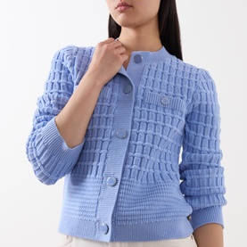 Chin Textured Cardigan