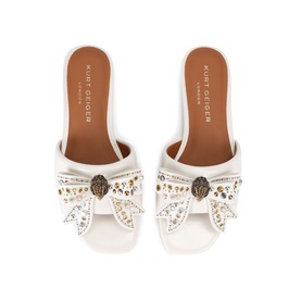 Kensington Bow Flat Sandals