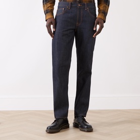 Gritty Jackson Mid Rise Straight Leg Jeans
