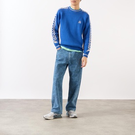 Knot Sleeve Logo Sweater