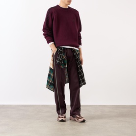 Knot Sleeve Logo Sweater