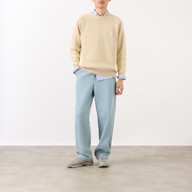 Knot Sleeve Logo Sweater