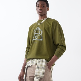 Forest Knot Logo Long-Sleeved T-Shirt