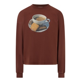 Tea & Biscuits Logo Long-Sleeved T-Shirt