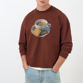 Tea & Biscuits Logo Long-Sleeved T-Shirt