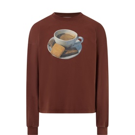Tea & Biscuits Logo Long-Sleeved T-Shirt