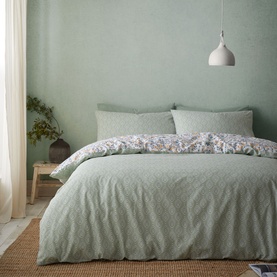 Safiya Mandala Duvet Set Green