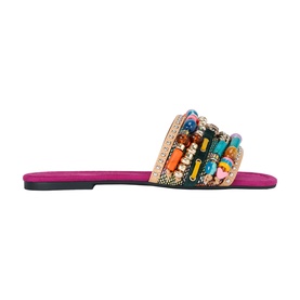 Southbank Beaded Flat Sandals