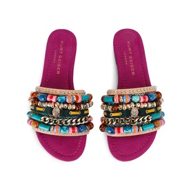 Southbank Beaded Flat Sandals