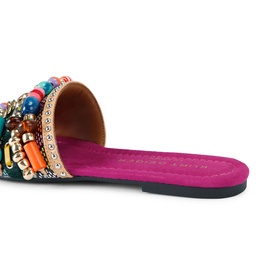 Southbank Beaded Flat Sandals