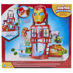 Marvel Iron Man & His Awesome Friends: Iron Quarters Playset