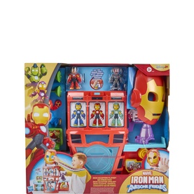 Marvel Iron Man & His Awesome Friends: Iron Quarters Playset